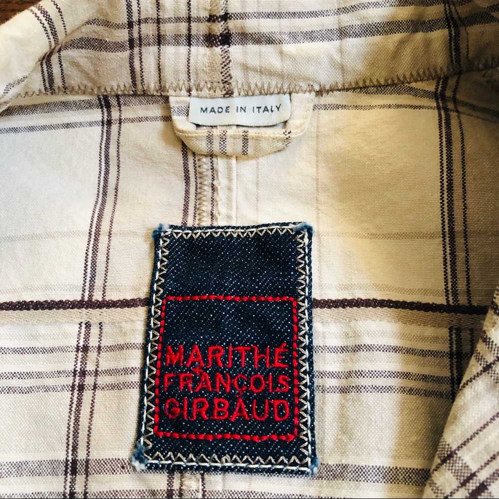 Marithe’ Francols Girbaud Utility Vintage Jacket Italy - Picture 13 of 16